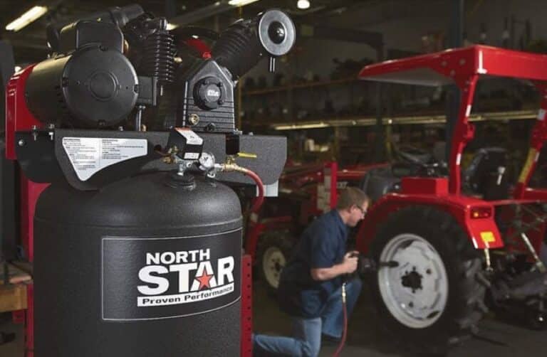 Northstar 8-gallon compressor 230v