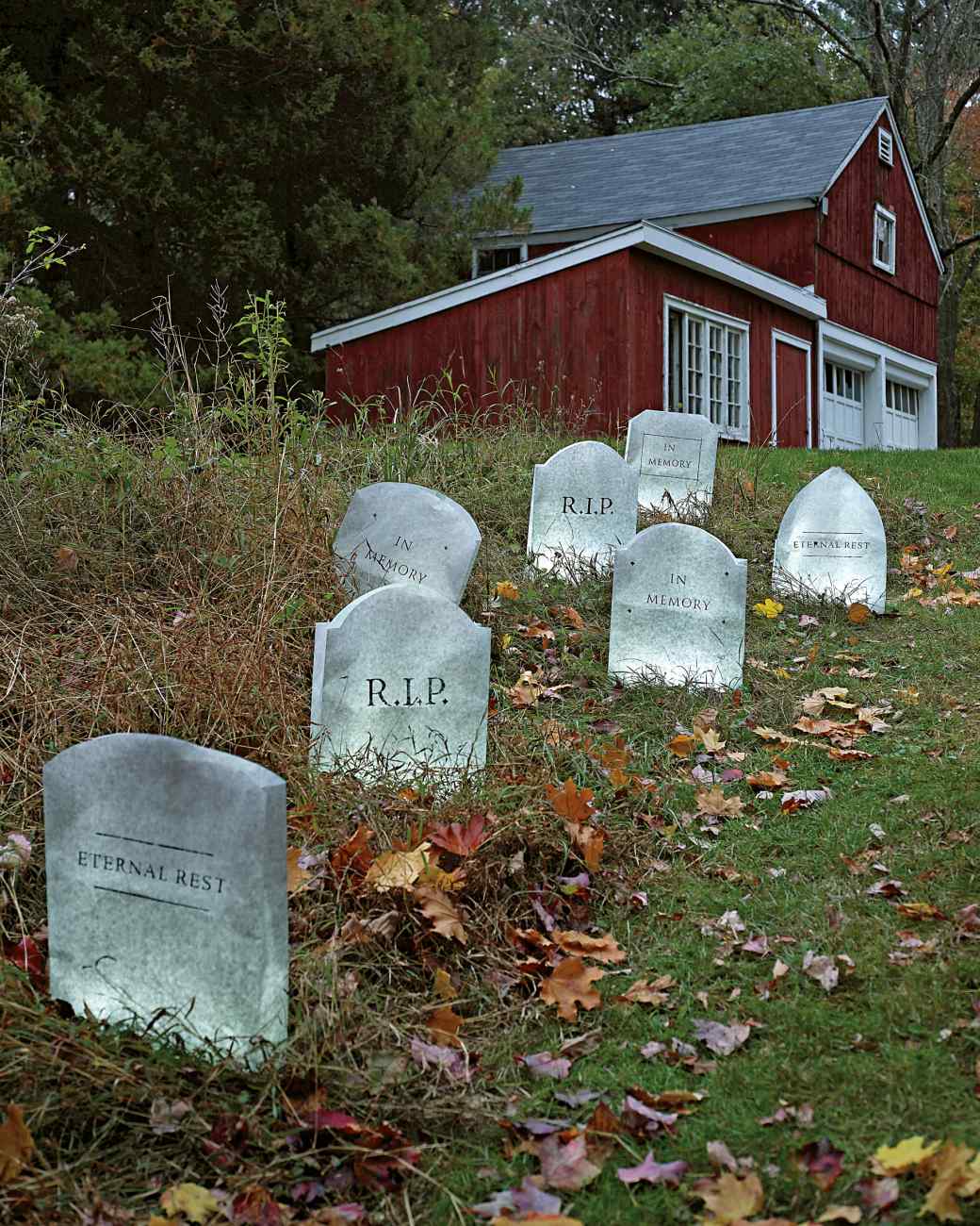 Cementerio Exterior Decoraciones de Halloween
