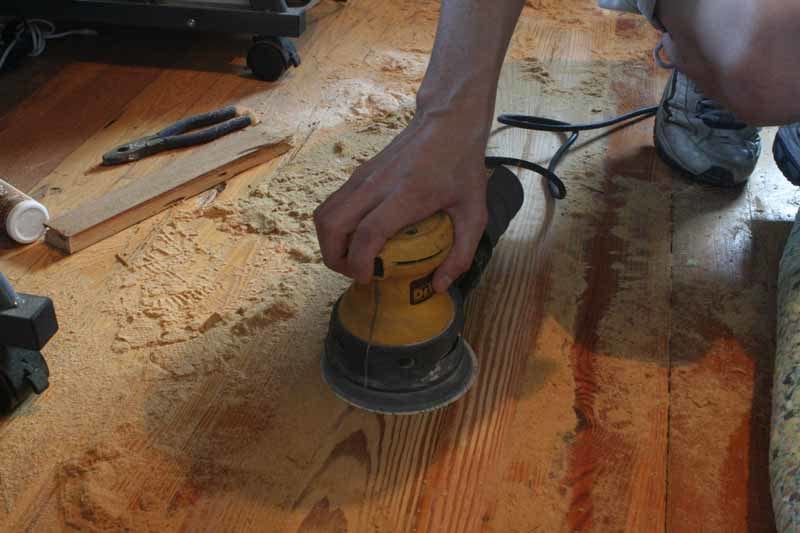 Cómo reparar y reemplazar el proceso de pisos de madera de 0,75 pulgadas -7