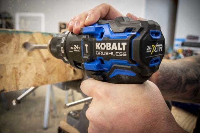 Revisión del kit combinado de 5 herramientas Kobalt XTR 24V |  taladro percutor