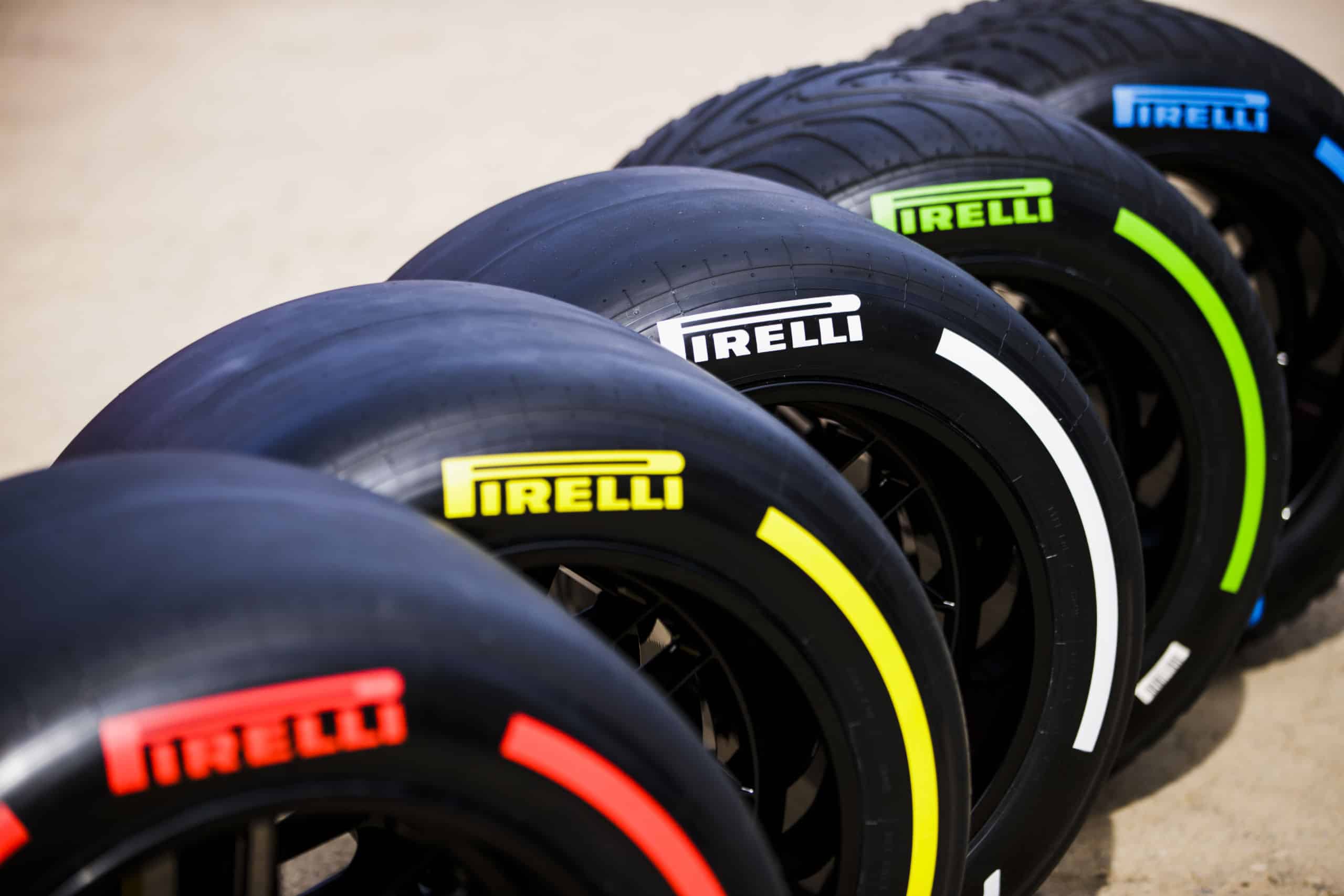 Why are F1 Tires Shiny